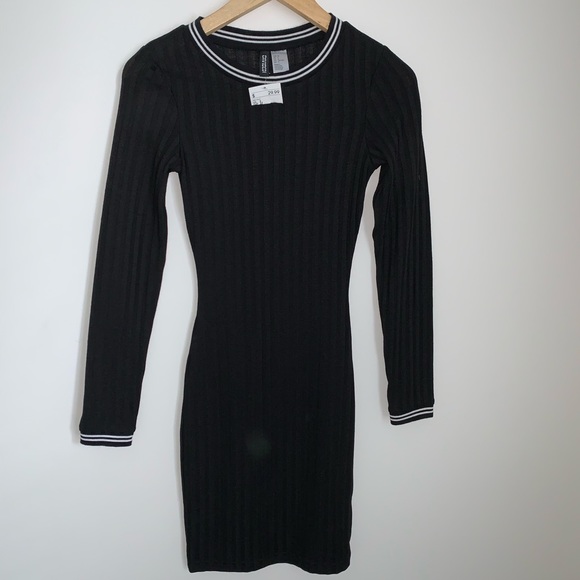 Black Bodycon Dress - Picture 1 of 2